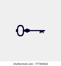 key icon, Vector illustration. lock unlock icon vector