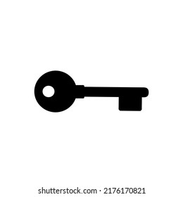 key icon vector illustration logo template for many purpose. Isolated on white background.