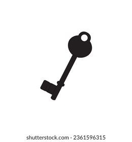 diseño del logotipo de la ilustración del vector de icono clave