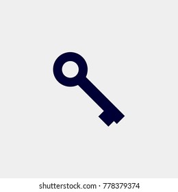 key icon, Vector illustration. safety icon, open close icon 