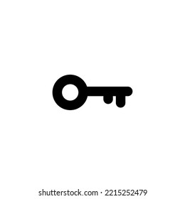 Key icon vector illustration. Key sign and symbol.