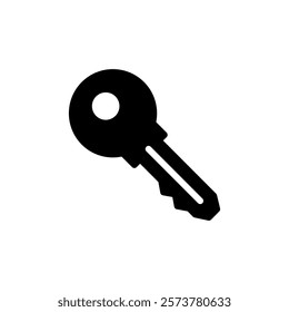 Key icon vector illustration. Key sign and symbol.