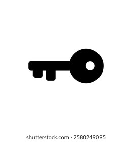 Key icon vector illustration. Key sign and symbol.