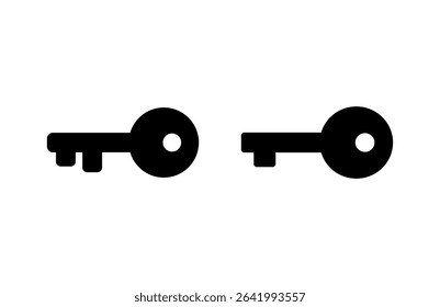 Key icon vector illustration. Key sign and symbol.