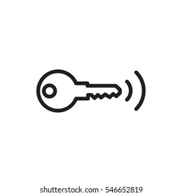 key icon vector illustration sign symbol