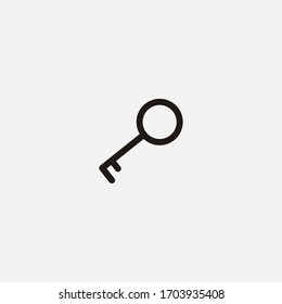 key icon vector illustrator sign