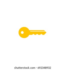 Key Icon Vector Isolated
