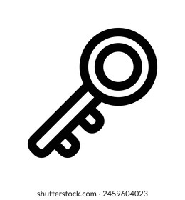 key icon. vector line icon for your website, mobile, presentation, and logo design.
