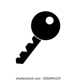 Vector de icono de clave. signo de ilustración de bloqueo. símbolo cerrado. logotipo de contraseña.