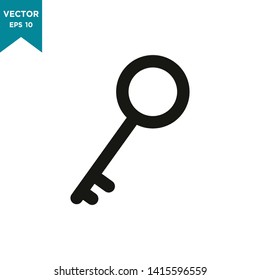 key icon vector logo template