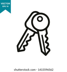 key icon vector logo template