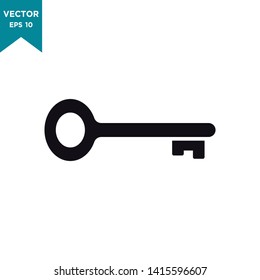 key icon vector logo template