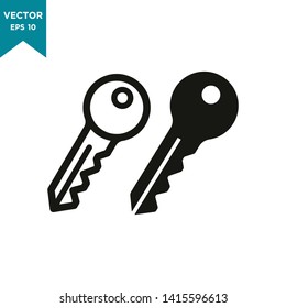 key icon vector logo template