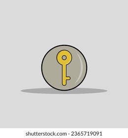 Key icon vector png image