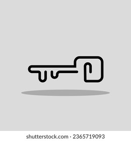 Key icon vector png image