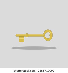 Schlüsselsymbol für Vektorgrafik