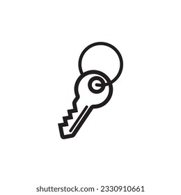 Key icon vector. Key icon, Real state key icon. Key sets.