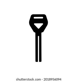 Key icon vector set. Key illustration sign collection.  Key microphone symbol or logo.