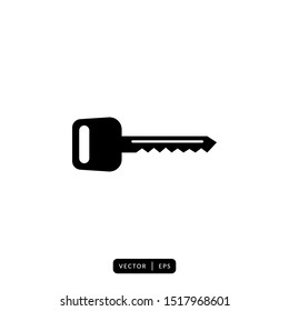 Key Icon Vector - Sign or Symbol