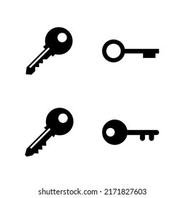 Key icon vector. Key sign and symbol.