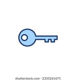 Key icon vector. Key sign and symbol.