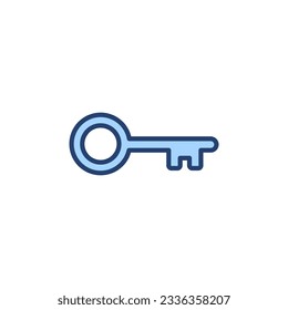 Key icon vector. Key sign and symbol.