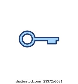 Key icon vector. Key sign and symbol.