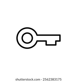Key icon vector. Key sign and symbol.