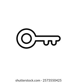 Key icon vector. Key sign and symbol.