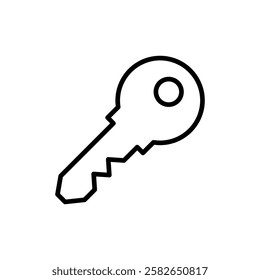 Key icon vector. Key sign and symbol.
