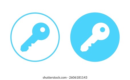 Key icon vector. Key sign and symbol.