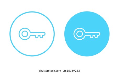 Key icon vector. Key sign and symbol.