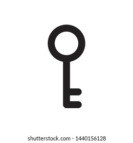 key icon vector simple design