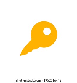 Key Icon Vector Stock Illustration 