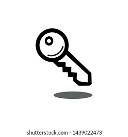 Key icon vector. Key Symbol