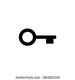 Key icon vector. Key vector icon. Key symbol