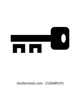 Design-Illustration des Schlüsselsymbols für Vektorsymbole