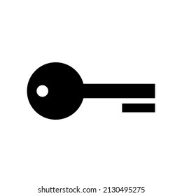 Key Icon Vector Symbol Design Illustration