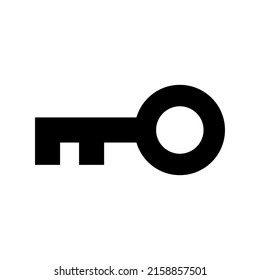 Ilustración de diseño del símbolo del vector de iconos clave