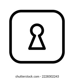 Ilustración de diseño del símbolo del vector de iconos clave
