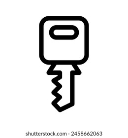 Key Icon Vector Symbol Design Illustration
