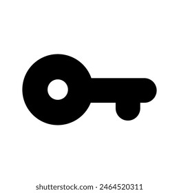 Key Icon Vector Symbol Design Illustration