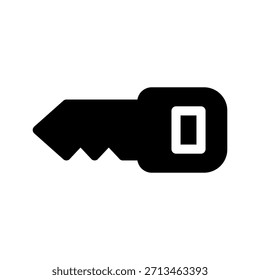 Ilustração de design de símbolo de vetor de ícone de chave