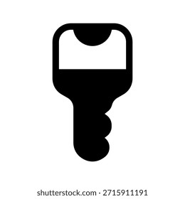 Key Icon Vector Symbol Design Illustration