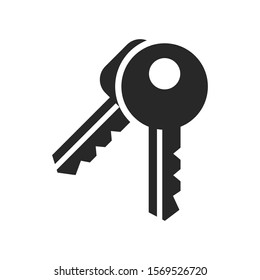 Key icon vector symbol illustration EPS 10