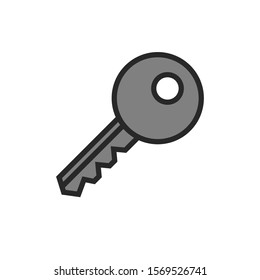 Key icon vector symbol illustration EPS 10
