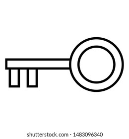 Key icon. Key vector icon. Key symbol. perfect use for website, pattern, design, etc.