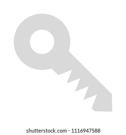 Key icon - vector key symbol. protection and security sign - vector lock symbol