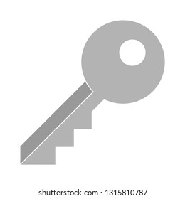 Key icon - vector key symbol. protection and security sign - vector lock symbol