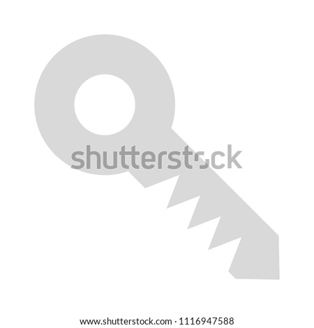 Key icon - vector key symbol. protection and security sign - vector lock symbol